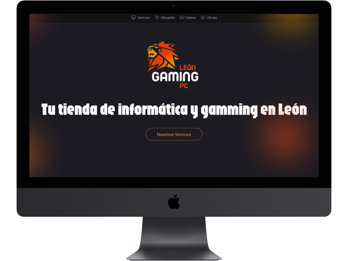 Proyecto realizado para León gaming PC.